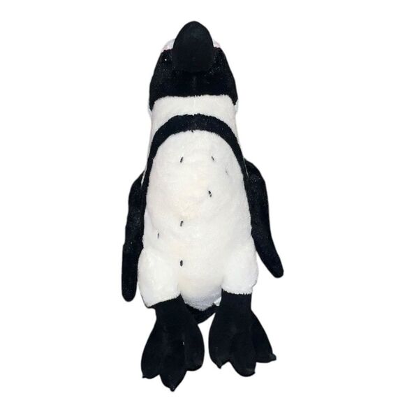 Fiesta 20" Penguin African Spotted Plush Toy Stuffed Black EUC - Picture 2 of 9
